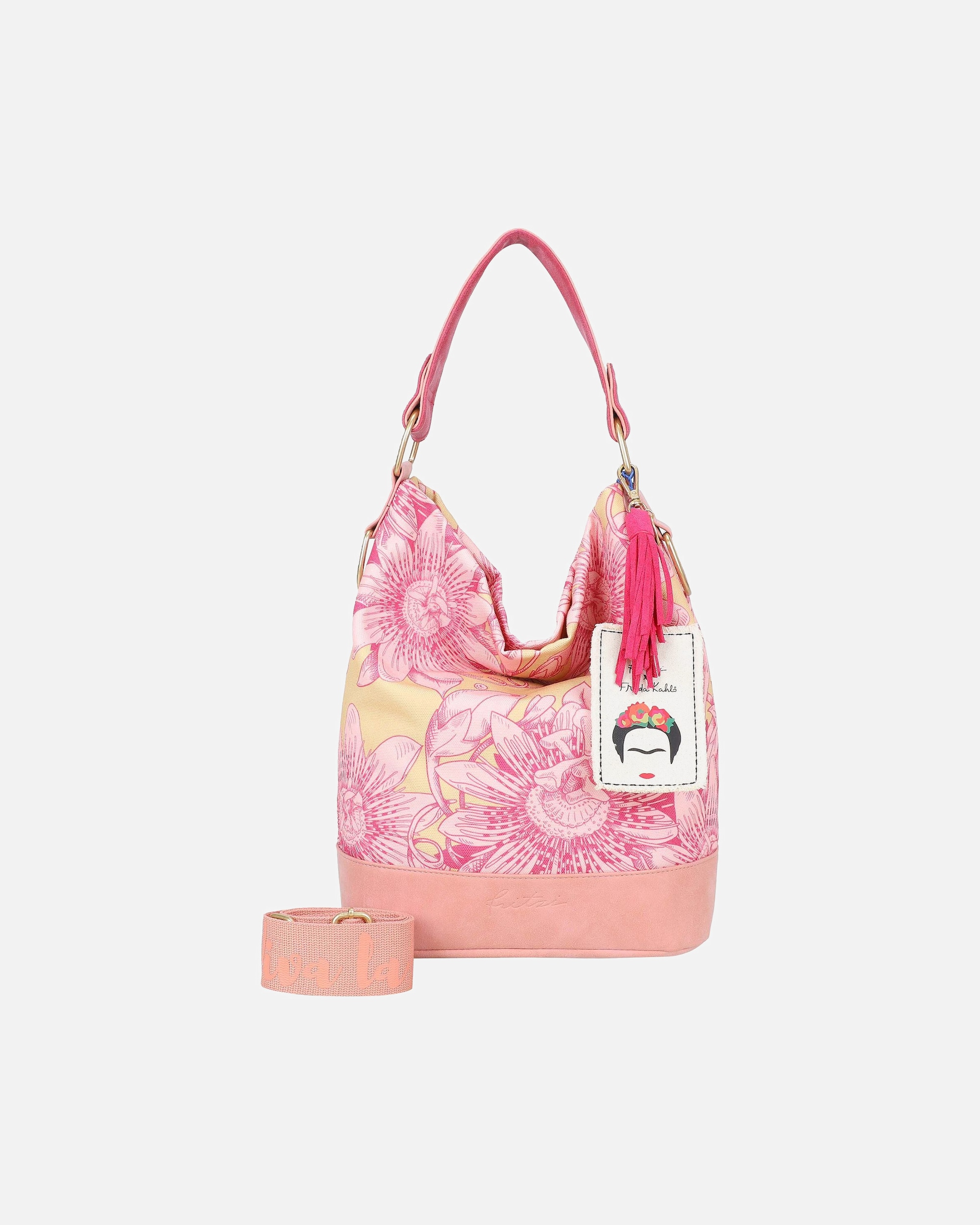 Tasche für Weiblich Fritzi aus Preußen Fritzi x Frida Kahlo Limited Bloom Schultertasche bloom sunny