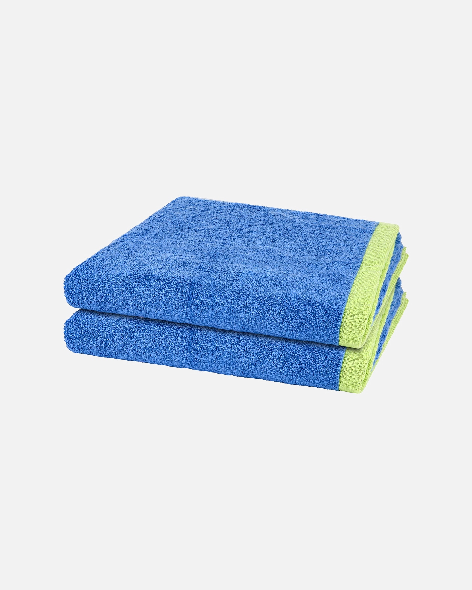 Handtuch für Unisex Cawö Duschtuch-Set Lifestyle Splash (2er Set) Capri / pistazie