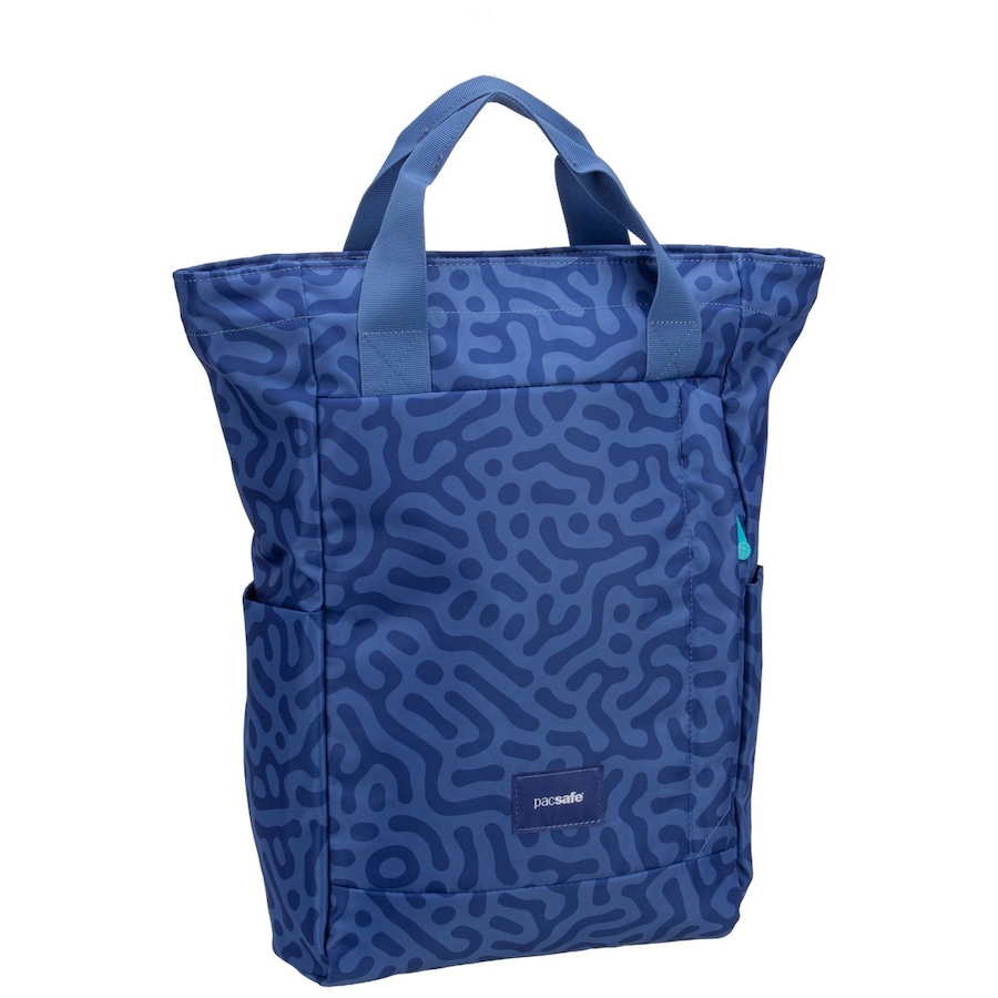 Pacsafe Rucksack Go Totepack Cerulean Blue Violett