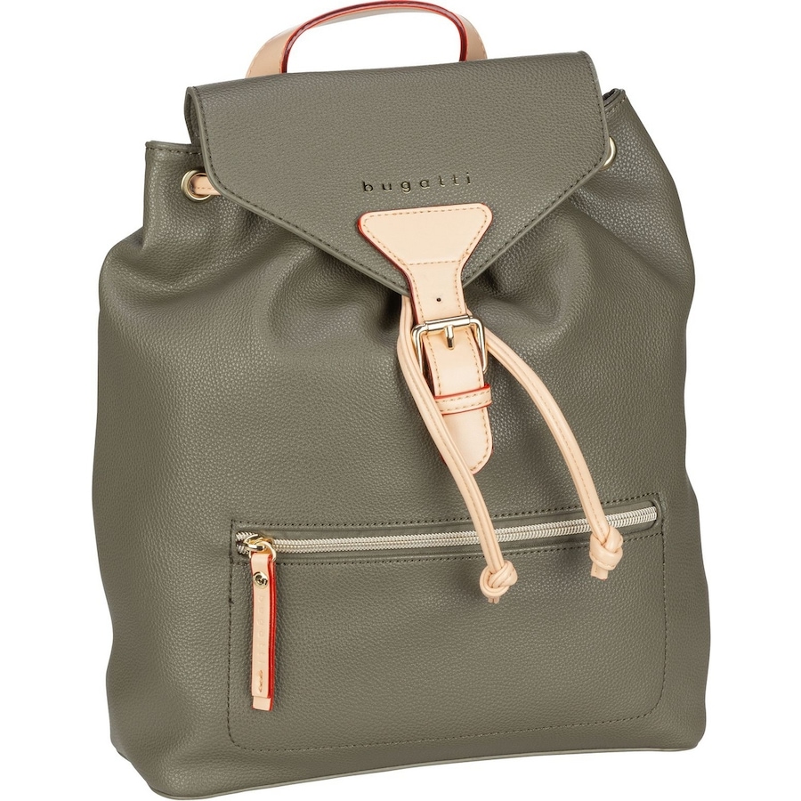 Bugatti Rucksack / Daypack Ella Ladies Backpack Olive Grau Damen