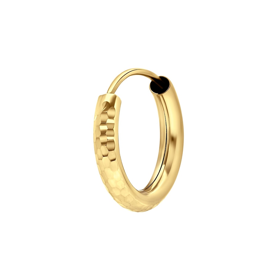 Lucardi Ohrringe 585 Gold - goldfarbig Damen