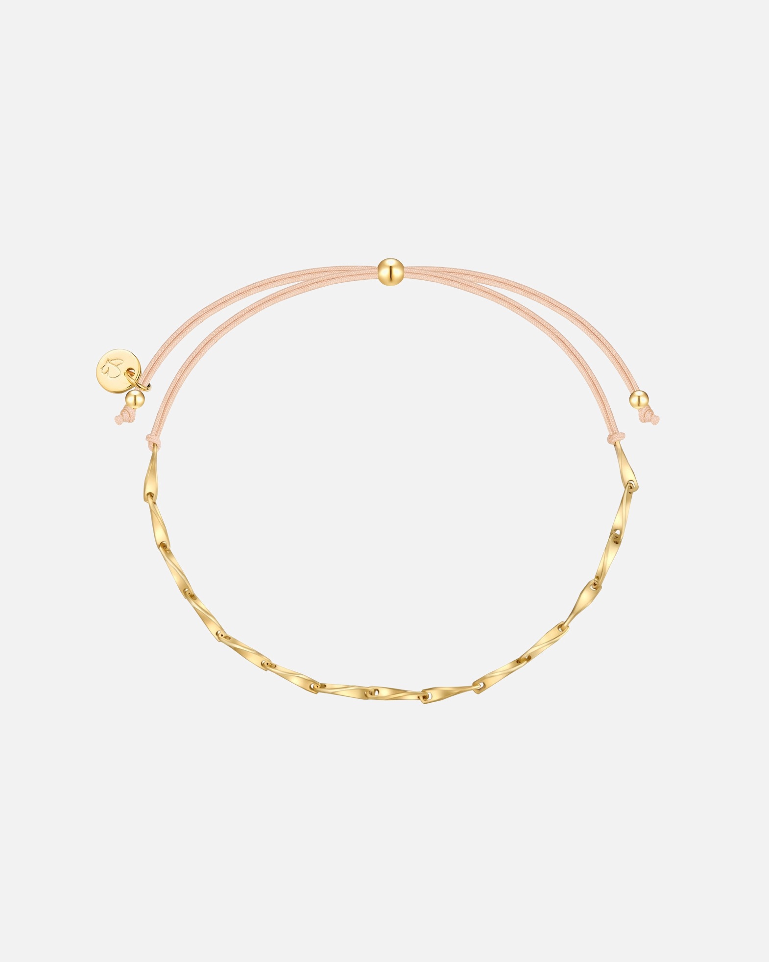 Armband für Weiblich Glanzstücke München Armband aus Sterling Silber in gelbgold 15,0 - 22,0 cm, flexibel einstellbar