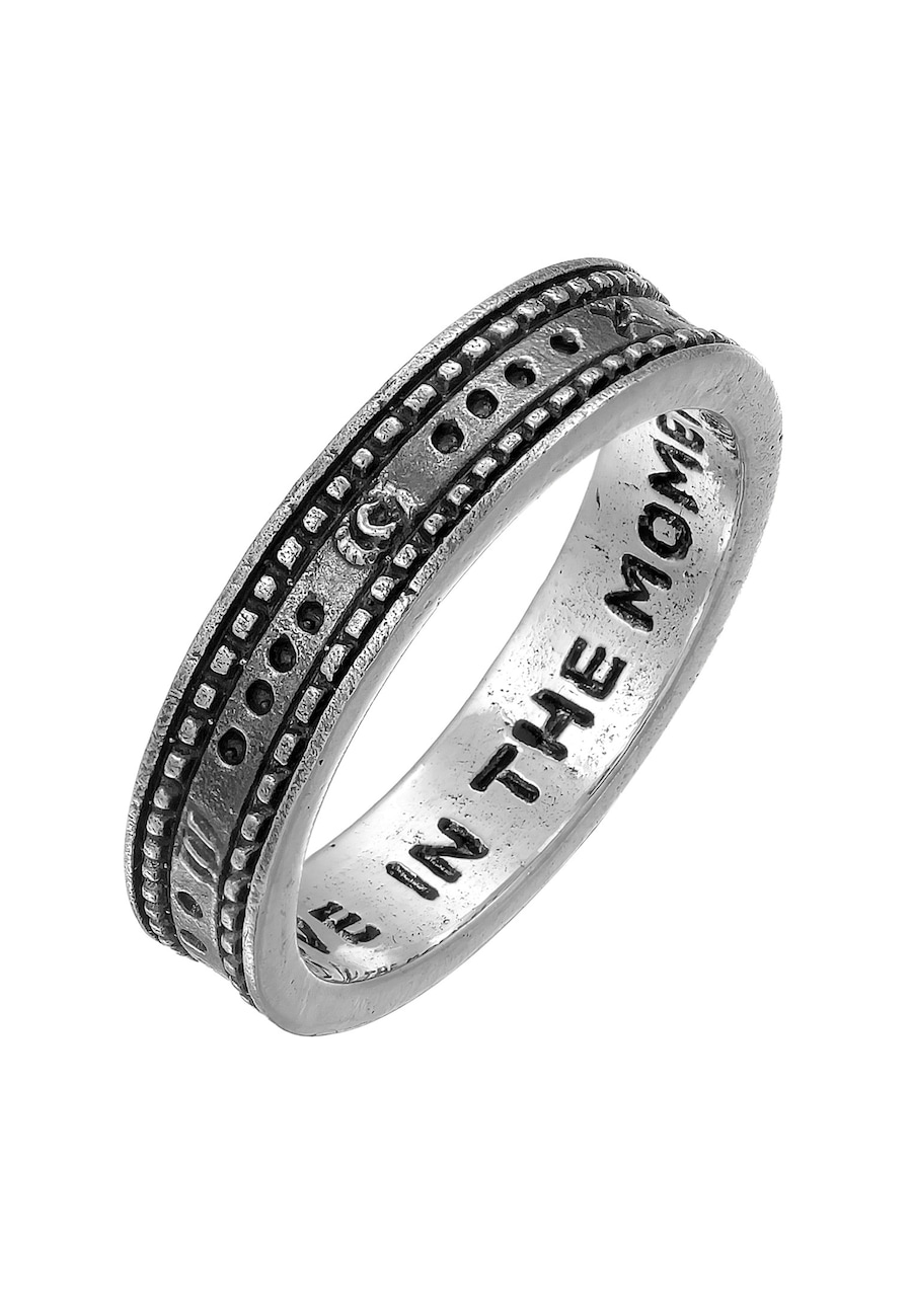 Haze & Glory Bandring - Universe 925 Silber 66 Herren