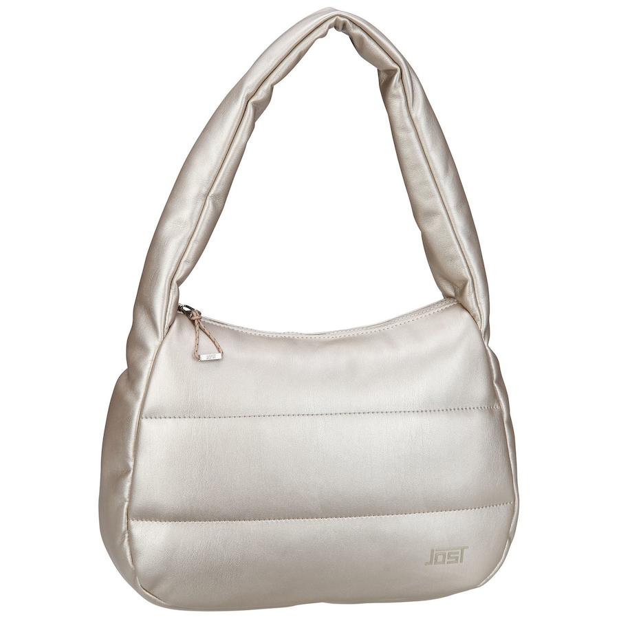 Jost Handtasche Kaarina Hobo Bag II Silber Grau Damen