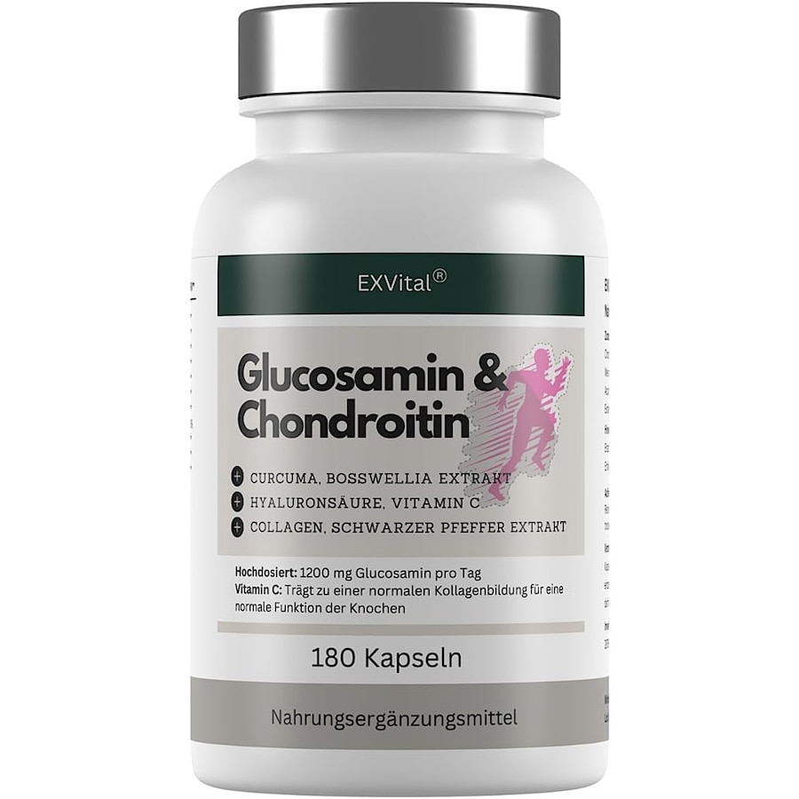 EXVital Glucosamin Chondroitin Kapseln Komplex 177 g
