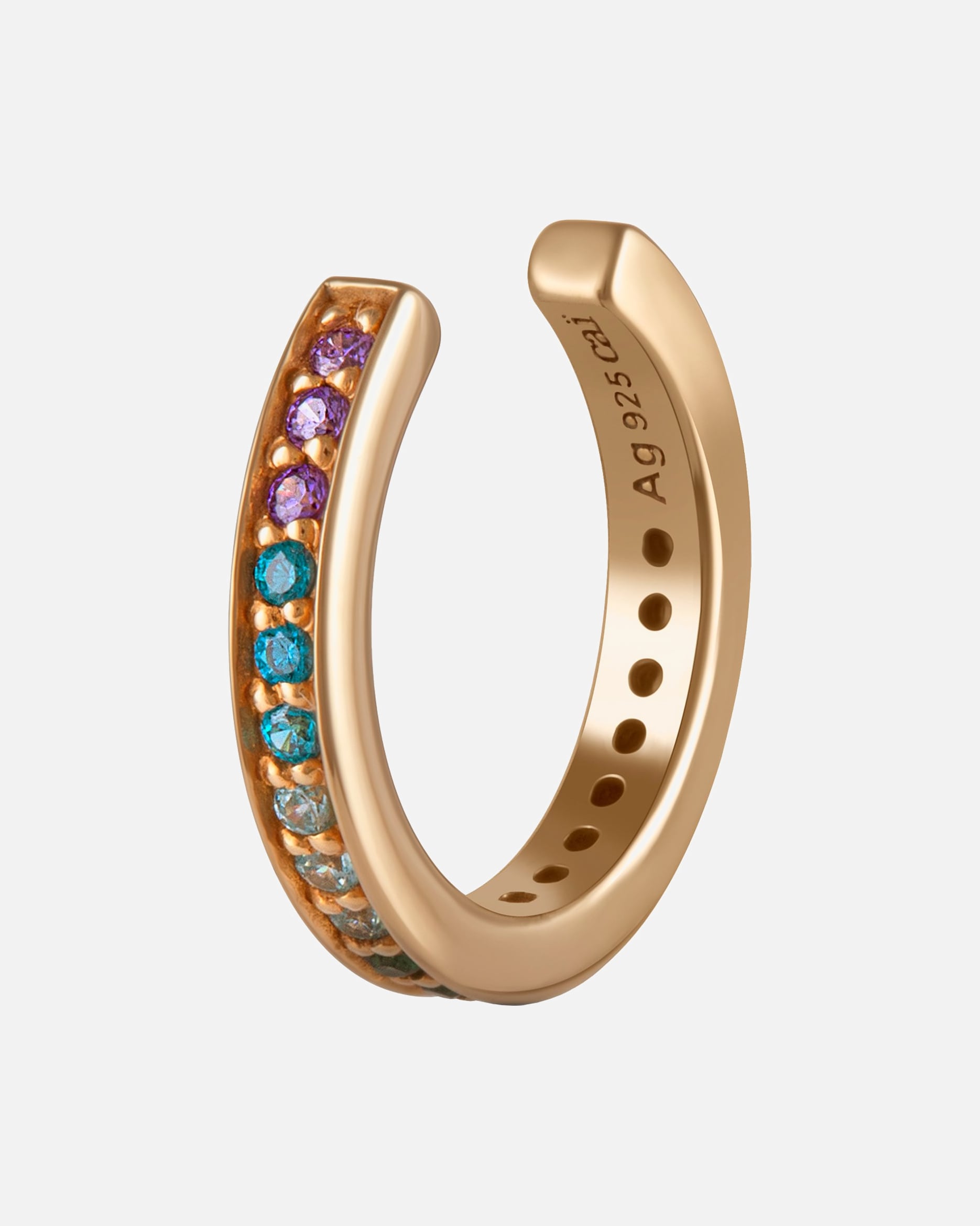 Ohrringe für Weiblich caï Ear Cuff 925er Silber One Size