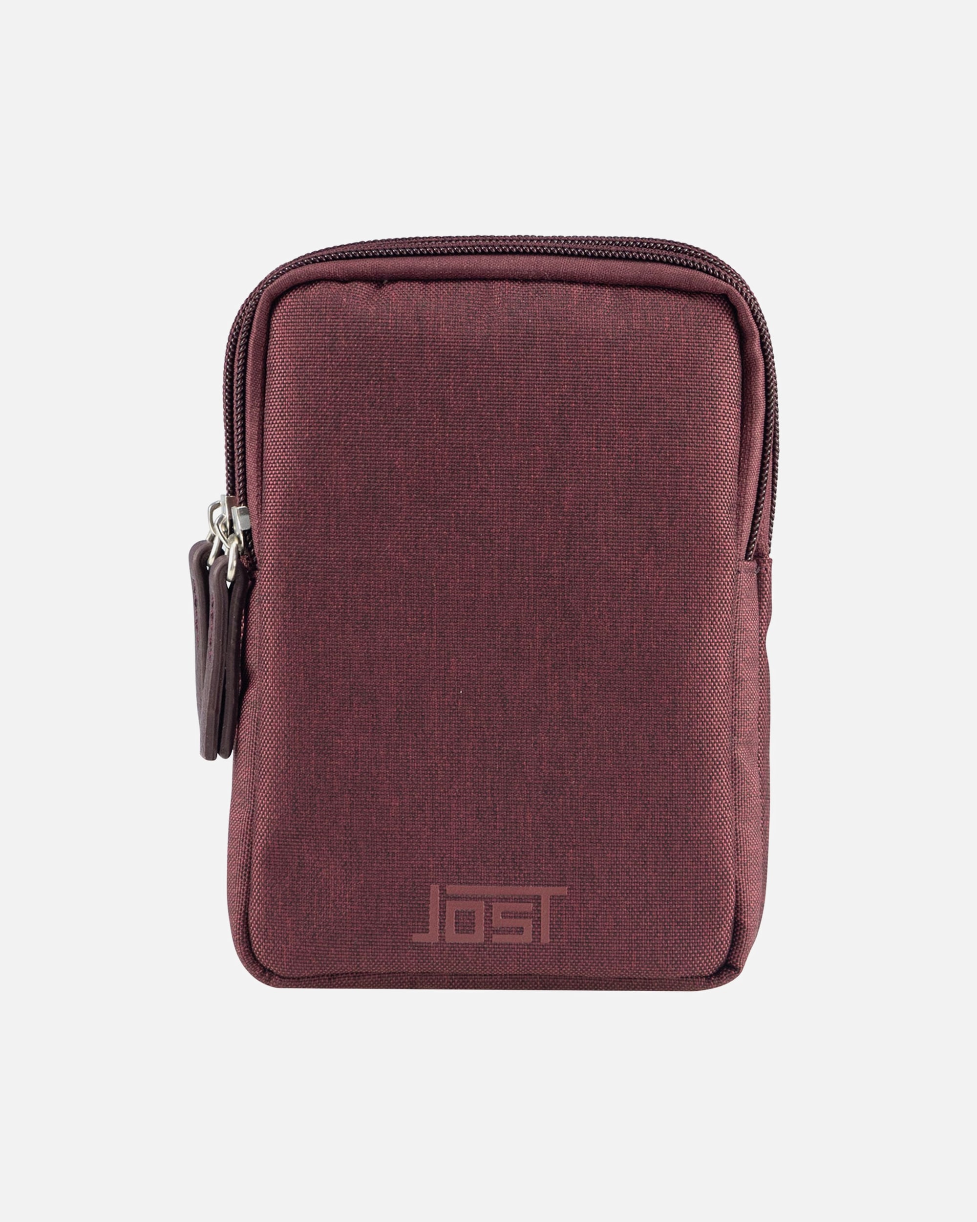 Handy Accessoire für Weiblich Jost Bergen Handytasche 12 cm wine