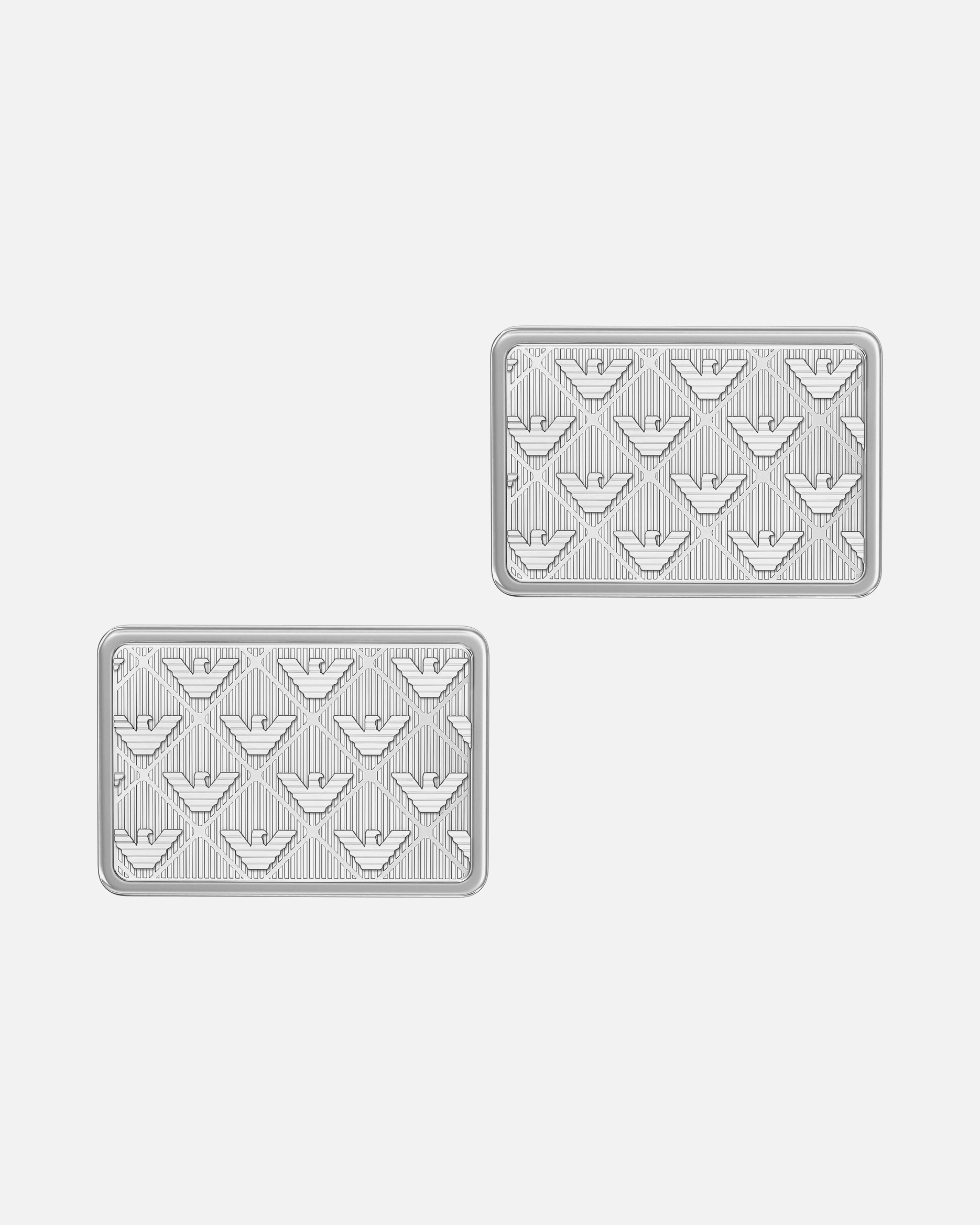 Manschettenknöpfe für Männlich Emporio Armani Ansteckschmuck Edelstahl One Size