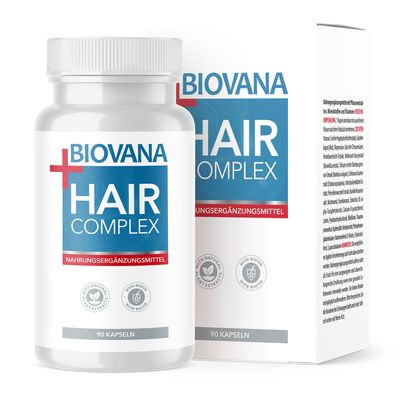 Biovana HairComplex Haarvitamine für Haut Haare Nägel 45 g