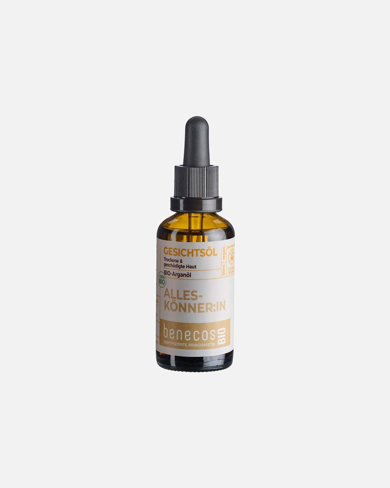Gesichtsöl für Unisex benecos Arganöl - Gesichtsöl 50 ml