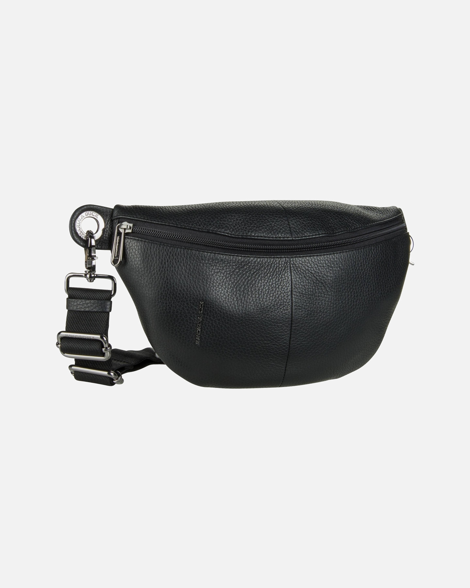 Bauchtasche für Weiblich Mandarina Duck Gürteltasche Mellow Leather Bum Bag FZT73 Nero