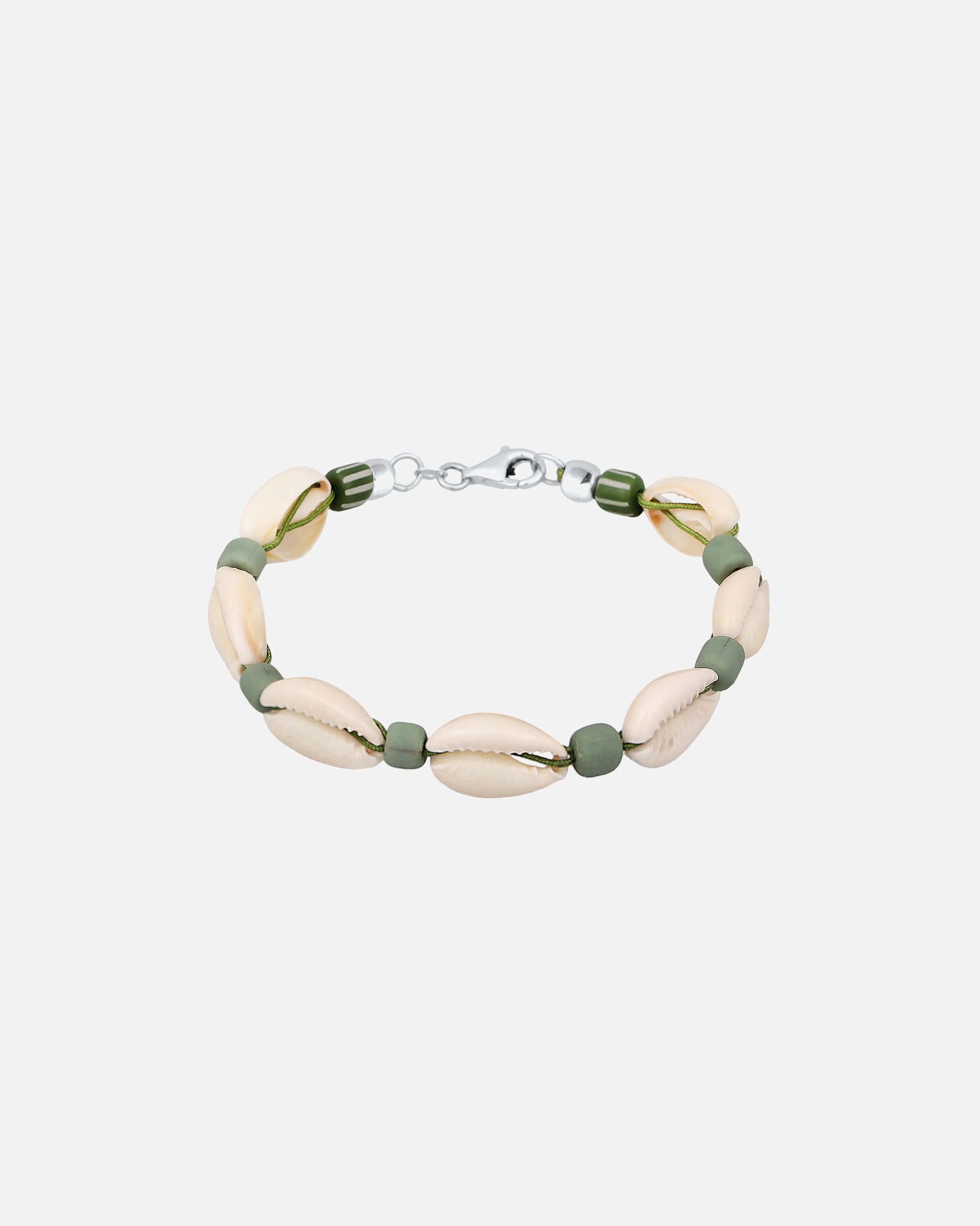 Armband für Männlich KUZZOI Kauri Muschel Beach Surfer Festival 925 Silber 23