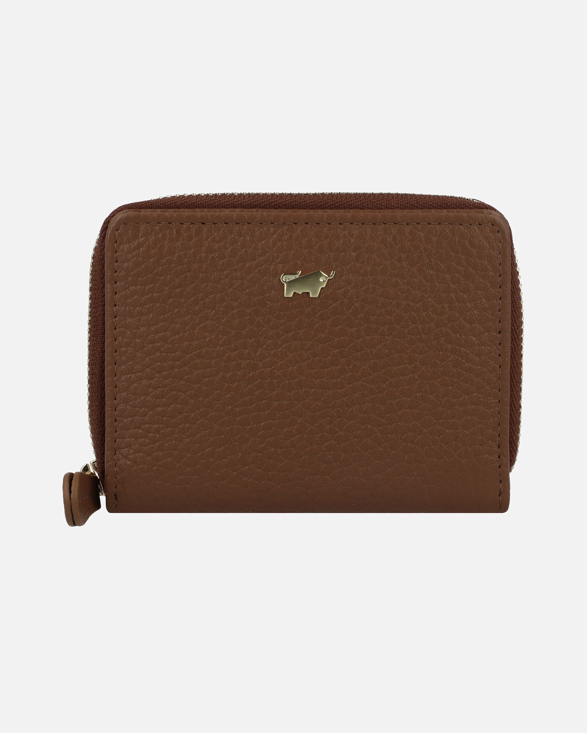 Portemonnaie für Weiblich Braun Büffel Asti Damengeldbörse saddle brown