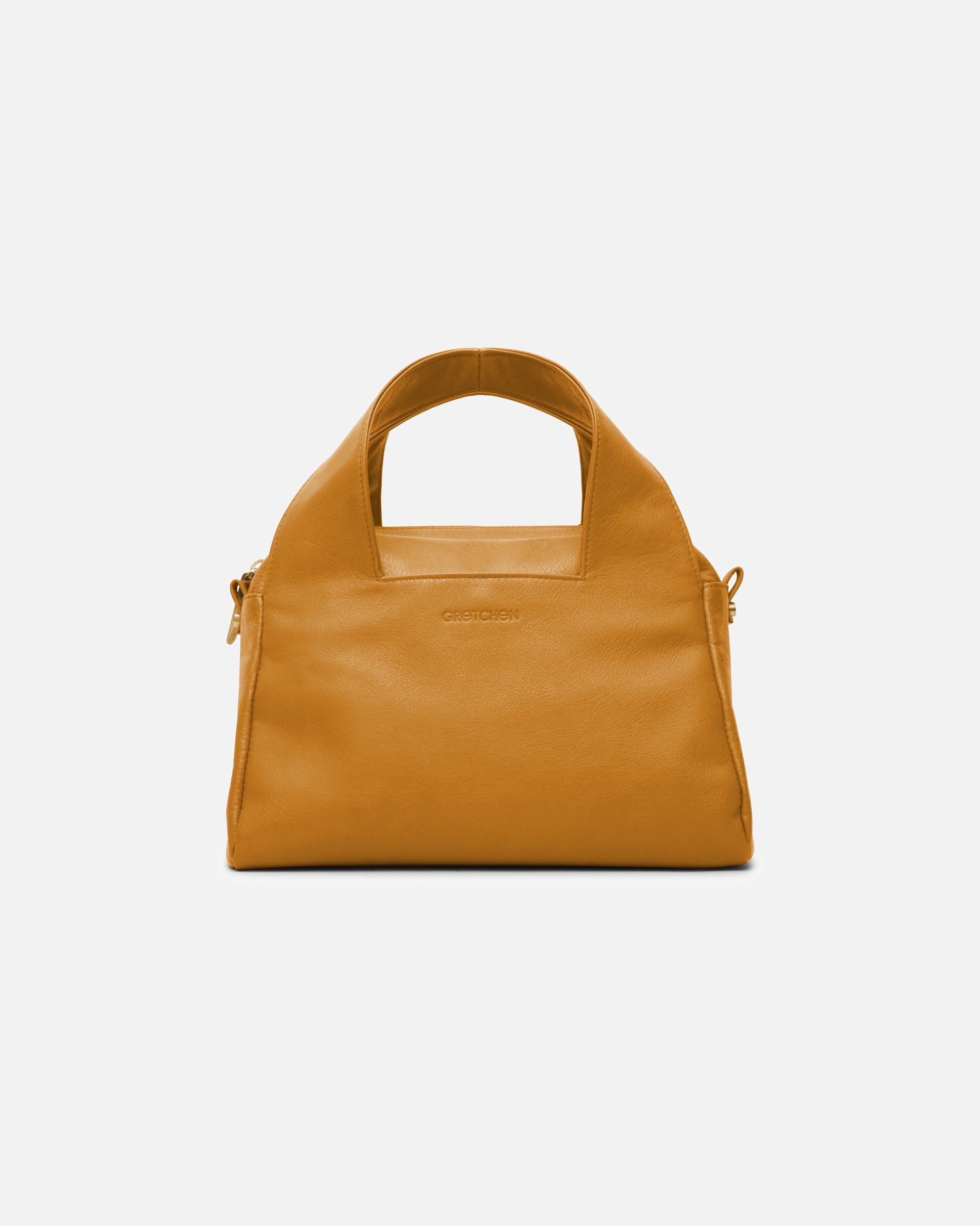 Tasche für Unisex Gretchen Henkeltasche Ruby Tote Three aus italienischem Kalbsleder gelb