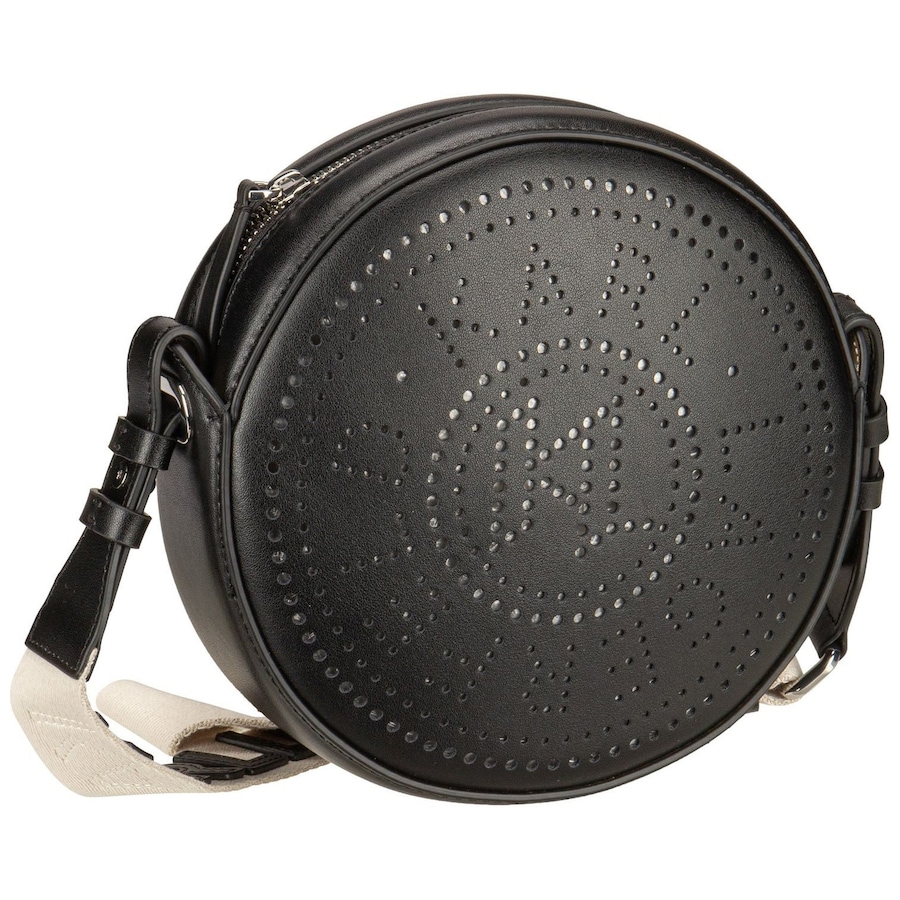 Karl Lagerfeld Bodybag K/Circle Round CB Perforated Black Schwarz Damen