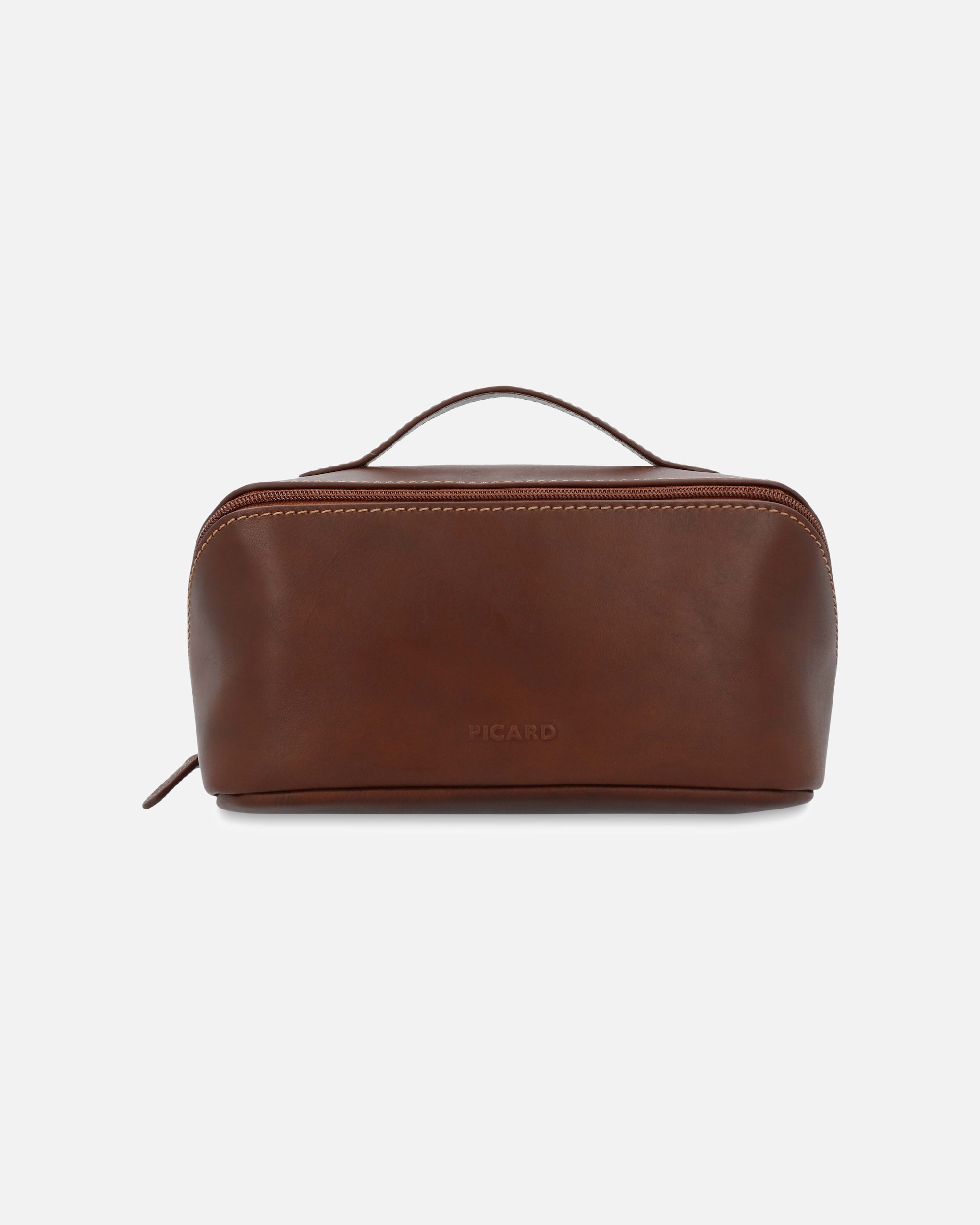 Kosmetikkoffer für Unisex Picard Kulturbeutel Toscana braun