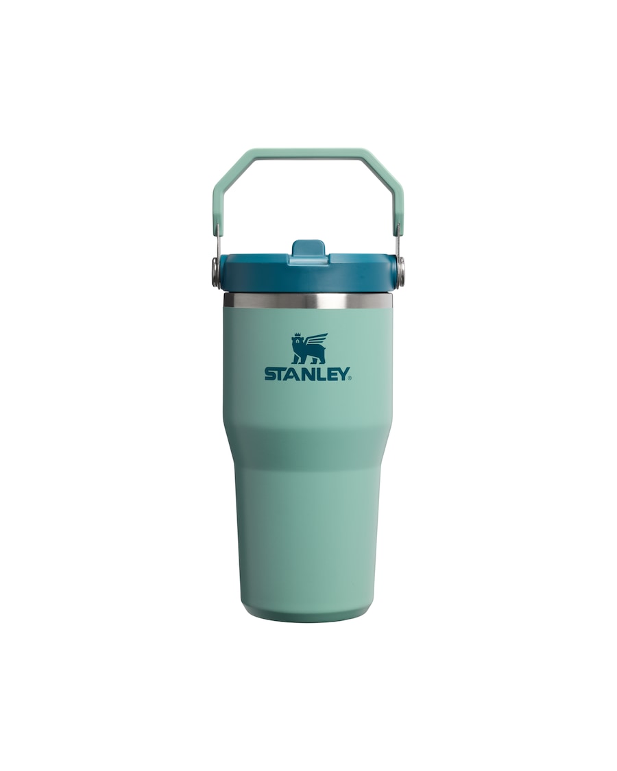 Stanley 1913 Thermobecher - 0,89L ICEFLOW FLIP STRAW BOTTLE 2.0 Spring Green Grau