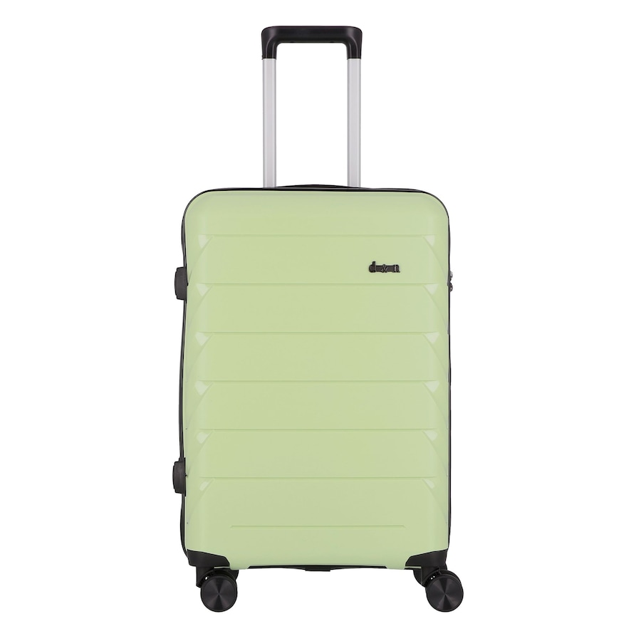 d & n Travel Line 4100 4 Rollen Trolley M 64 cm Grün Herren