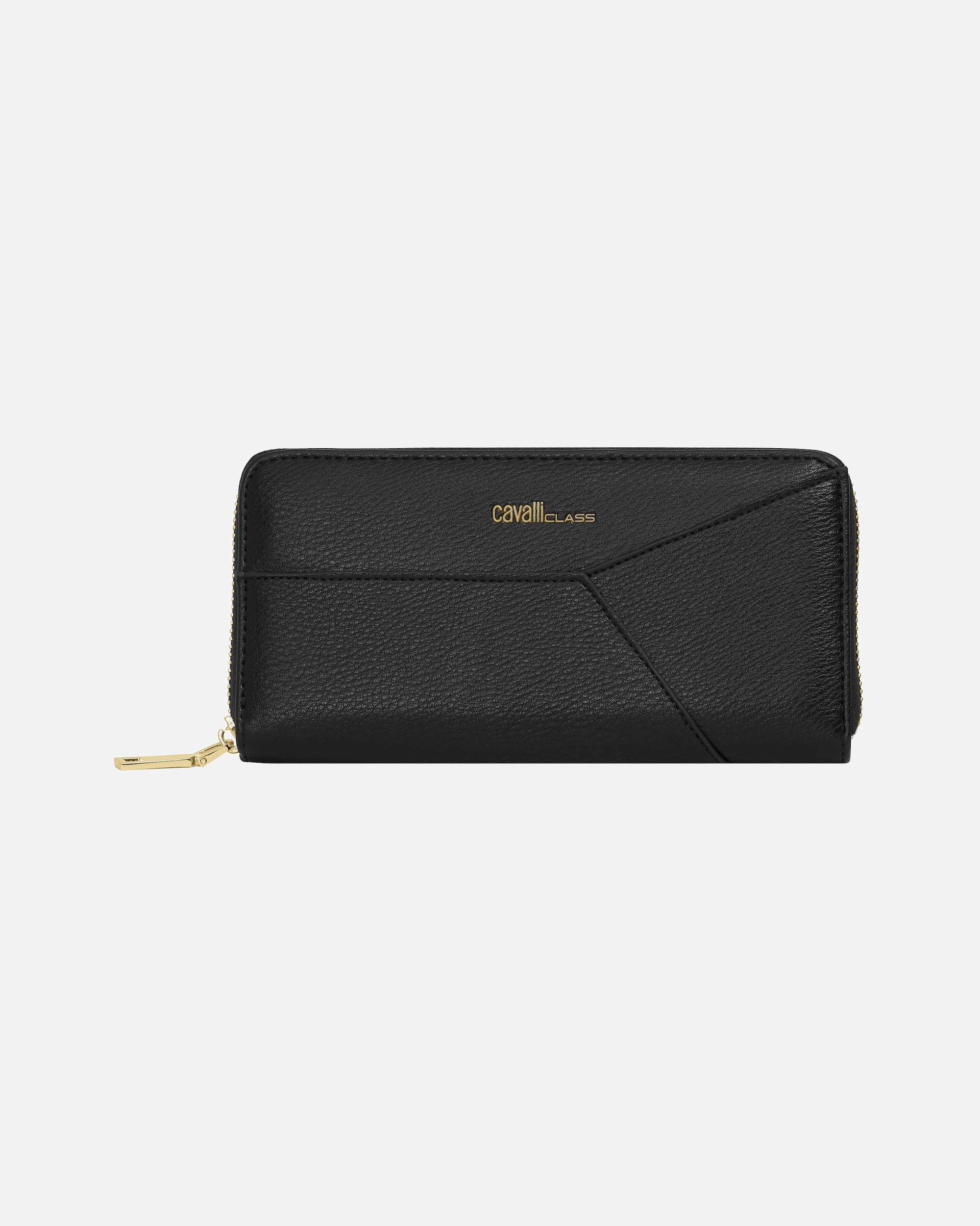 Portemonnaie für Weiblich Cavalli Class Default Brand Line Damengeldbörse Black