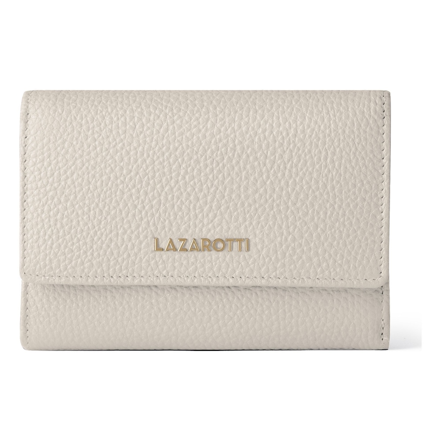 Lazarotti Bologna Leather Damengeldbörse cream Weiss Damen