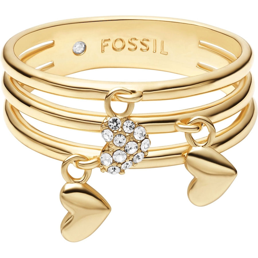 Fossil Damenring Metall 55 Damen