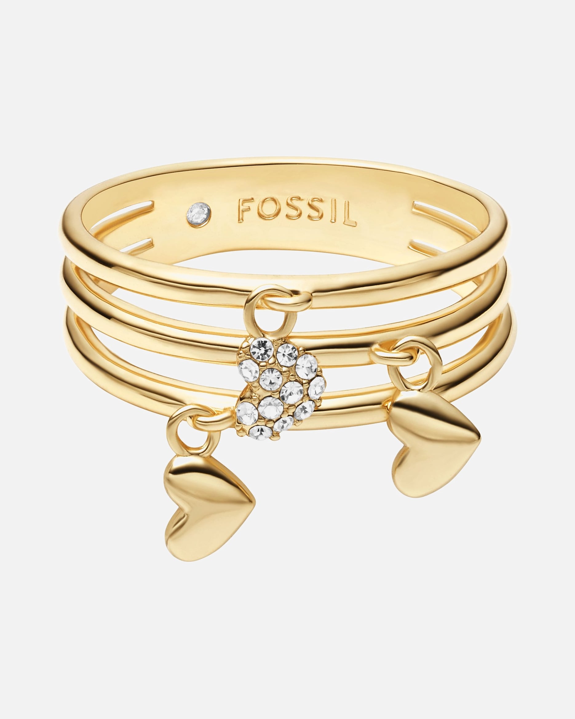 Ring für Weiblich Fossil Damenring Metall 56