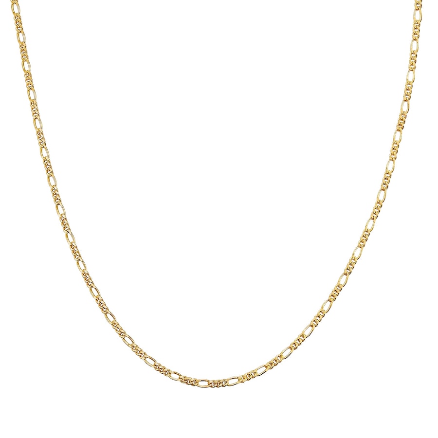 Glanzstücke München Halskette Sterling Silber in Gelbgold 45 cm Damen