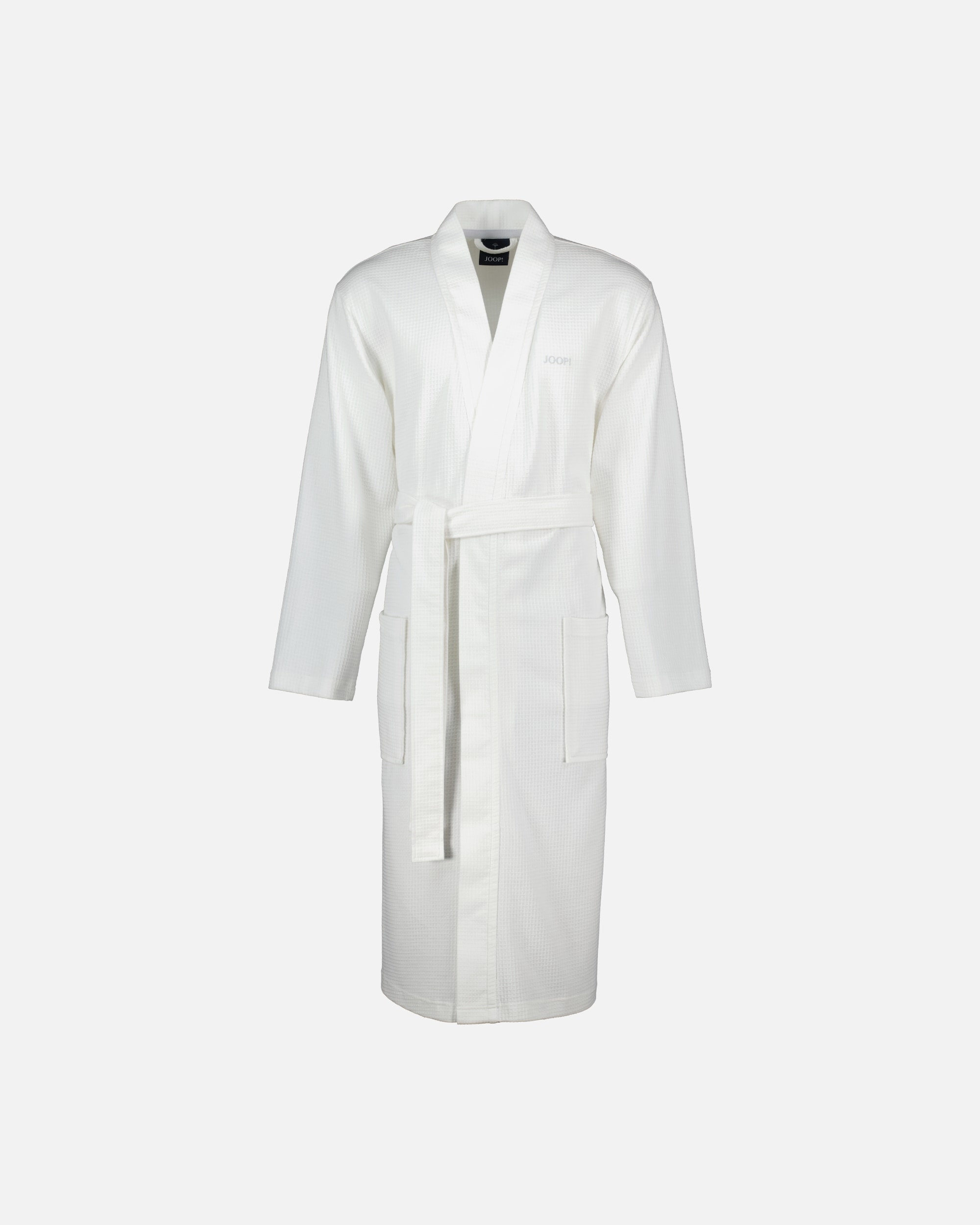 Bademantel für Männlich JOOP! JOOP! Bademäntel Herren Kimono Pique 1656 weiß - 600 S