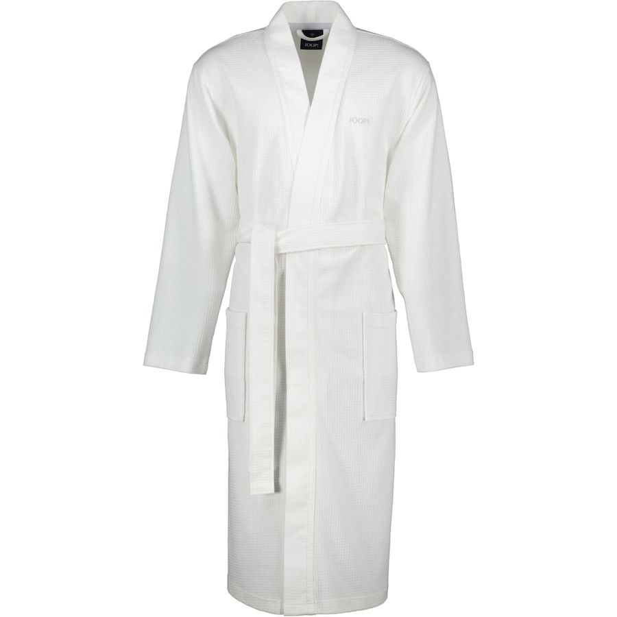 JOOP! Bademäntel Herren Kimono Pique 1656 weiß - 600 S