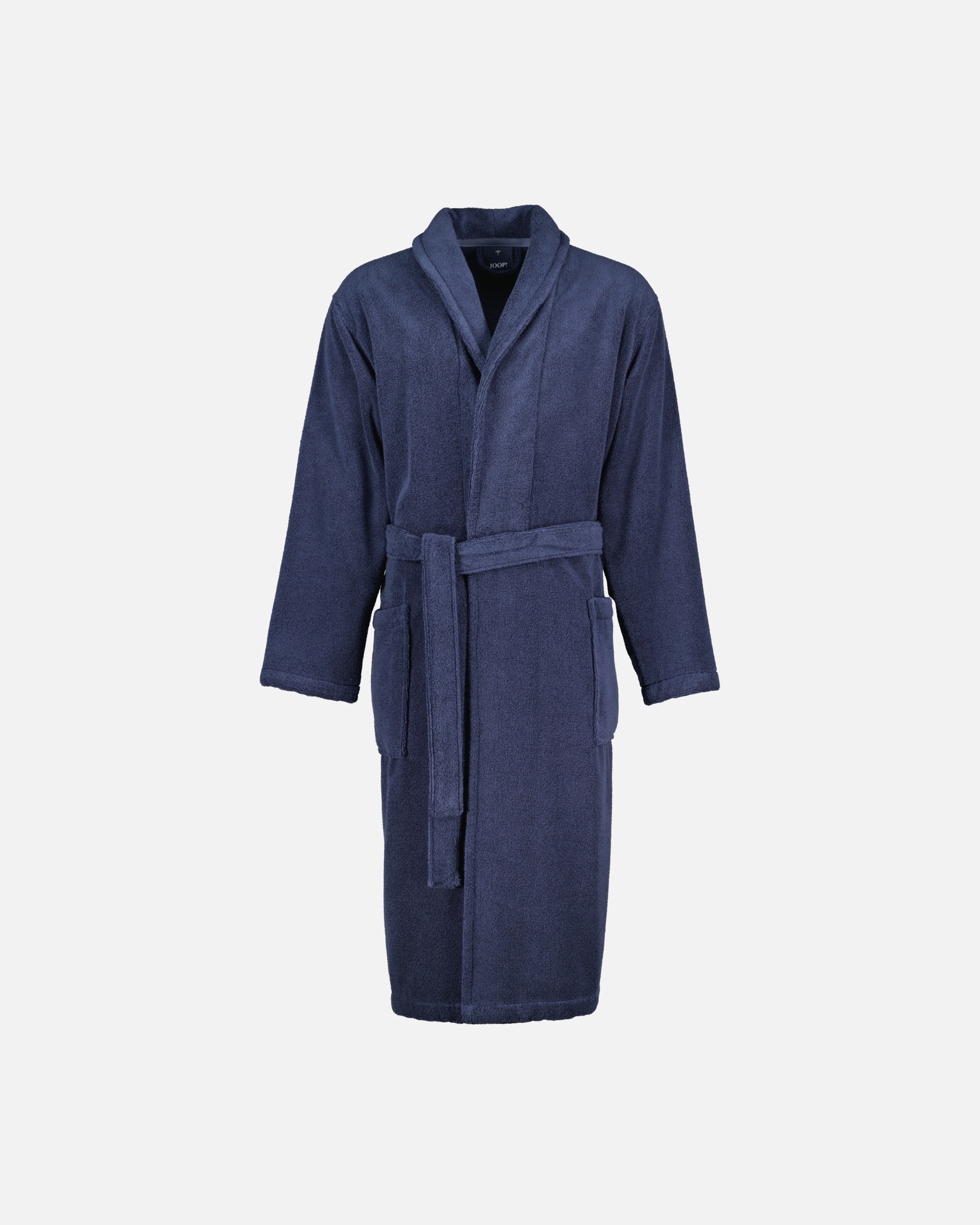 Bademantel für Männlich JOOP! JOOP! Bademäntel Herren Schalkragen 1651 blau - 175 L