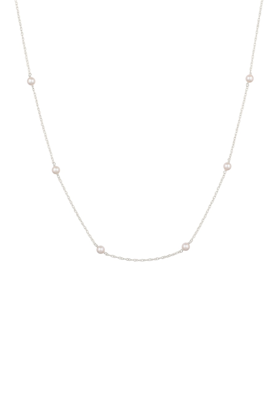 Elli Mit Perlen von Swarovski 925 Sterling Silber silberfarben Damen