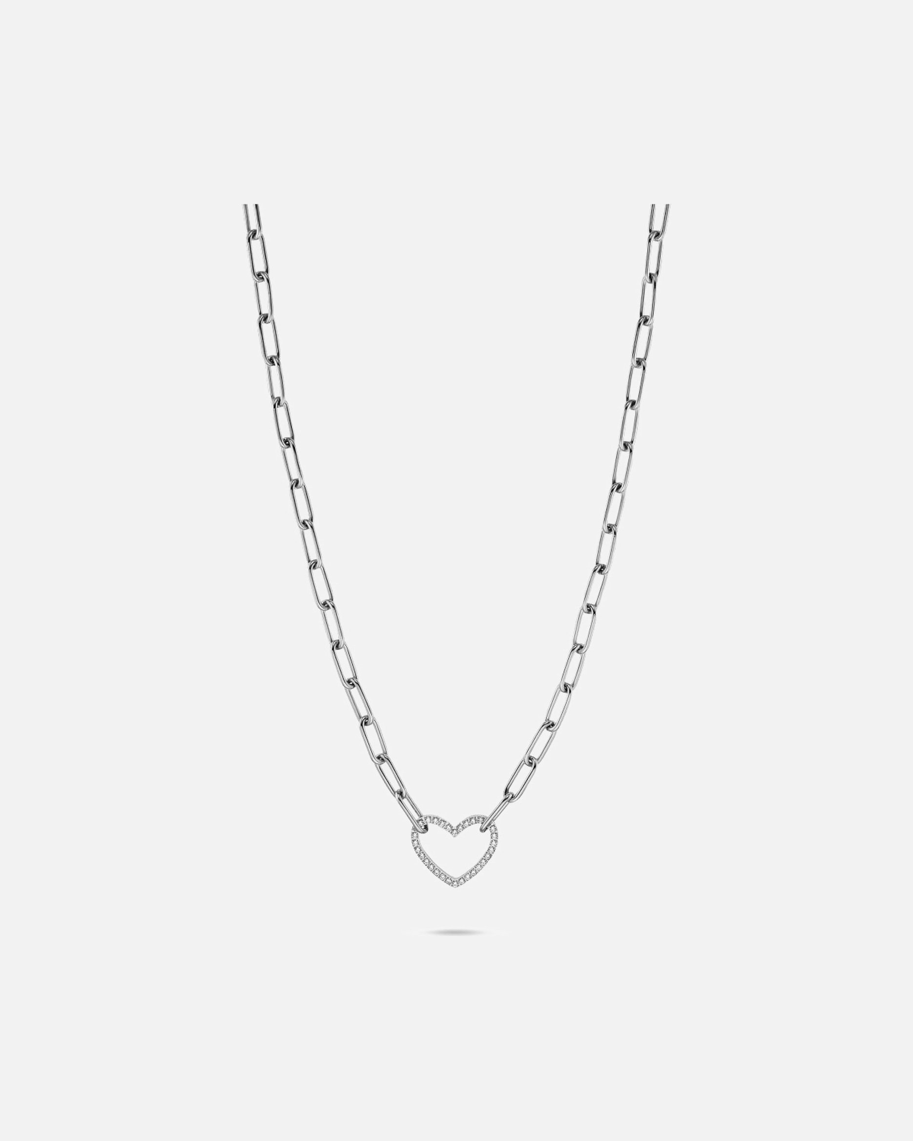 Halskette für Weiblich Guido Maria Kretschmer Kette Edelstahl silber