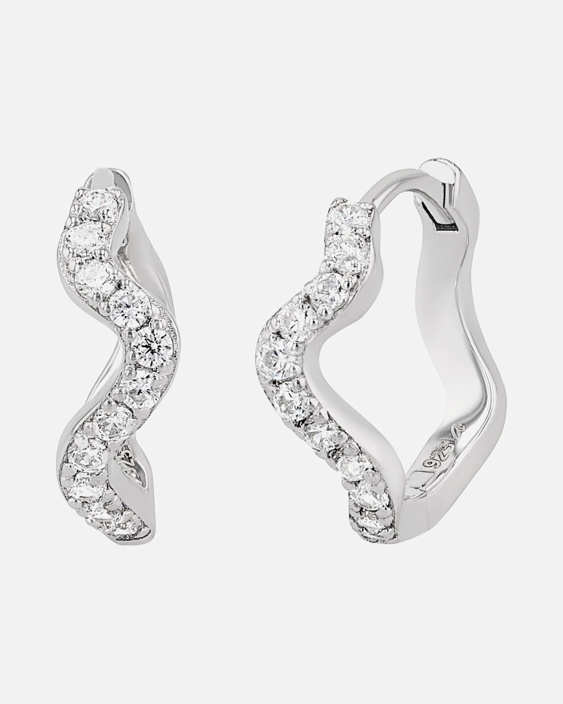 Ohrringe für Weiblich NOELANI Creolen 925er Silber silber