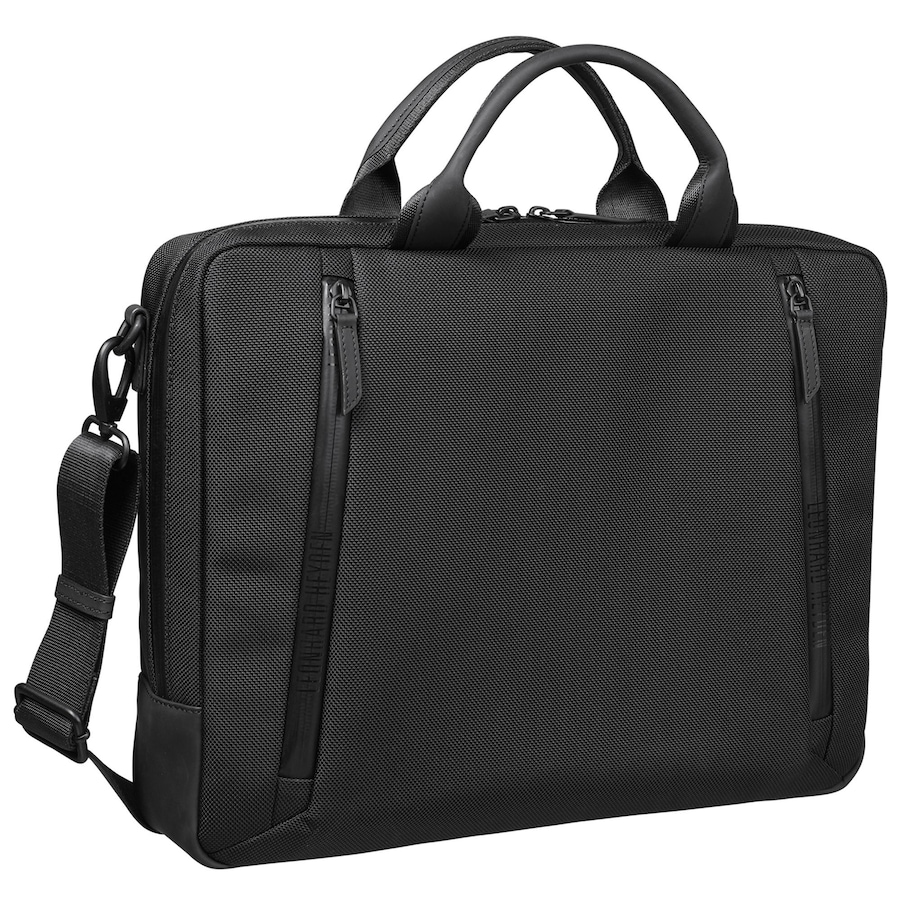 Leonhard Heyden Helsinki Aktentasche 38 cm Laptopfach schwarz Schwarz Herren