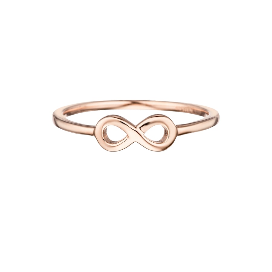Glanzstücke München Ring Infinity Sterling Silber in Roségold 60 Damen