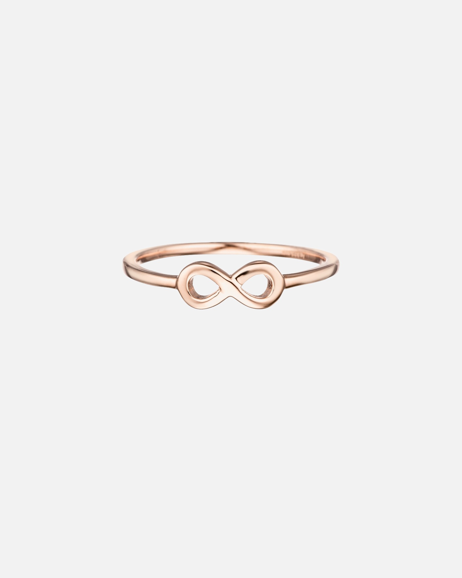 Ring für Weiblich Glanzstücke München Ring Infinity Sterling Silber in Roségold 48