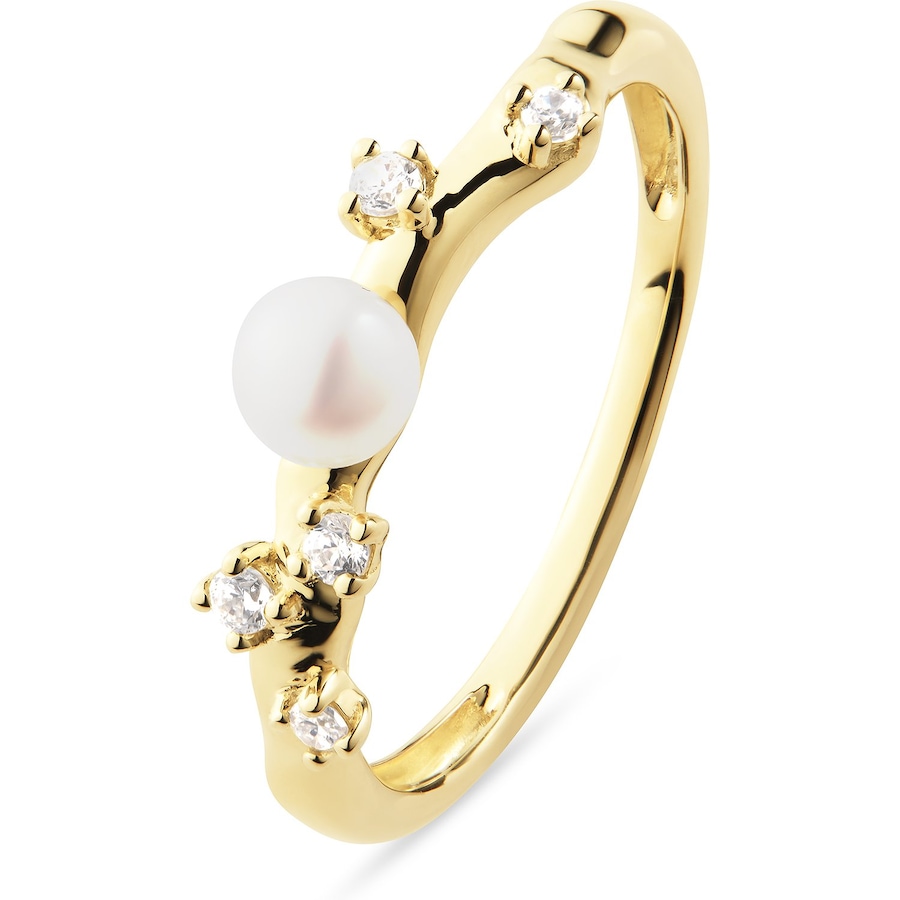 YAMŌKO Damenring 585er Gelbgold 60 Damen