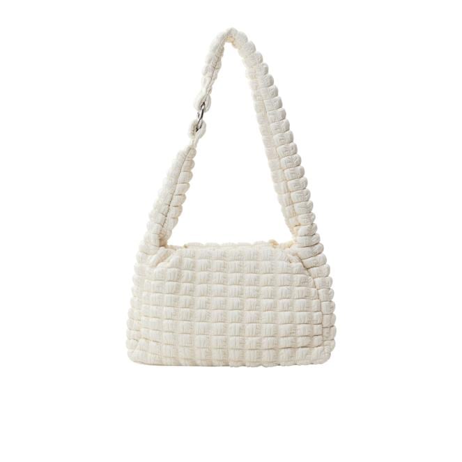 usha WHITE LABEL Handtasche Wollweiss Damen