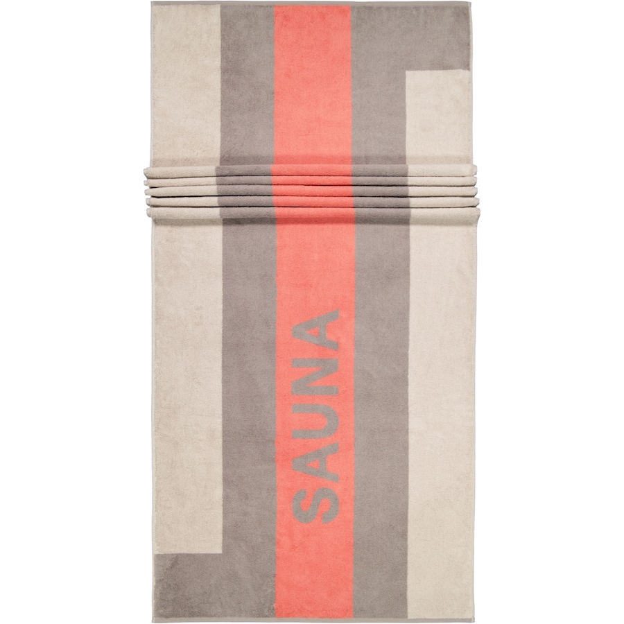 Cawö Saunatücher Sauna 232 sand - 33 Saunatuch 80x200 cm
