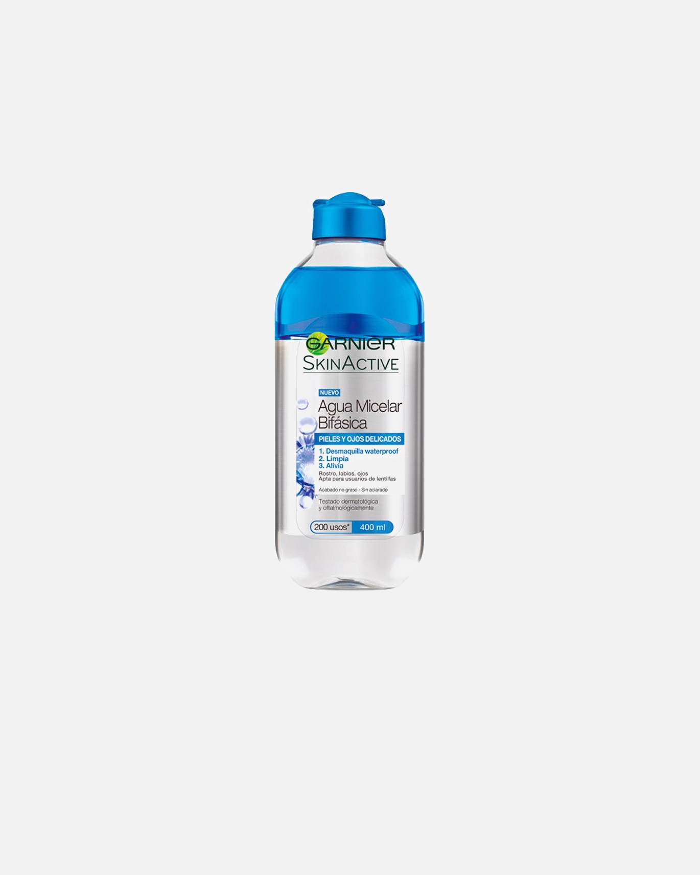 Mizellenwasser für Unisex Garnier SKINACTIVE Zweiphasen-Mizellenwasser für empfindliche Haut und Augen 400 ml
