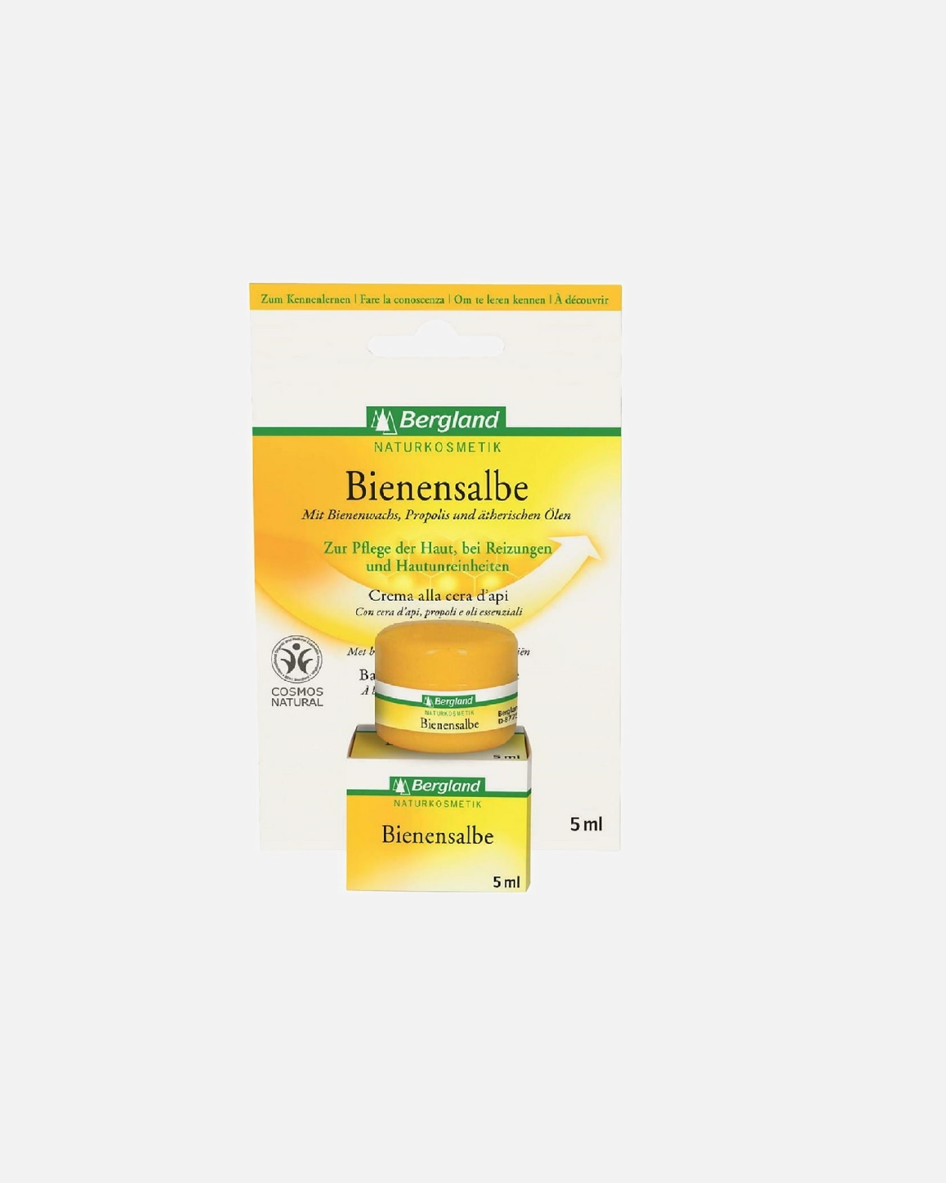Gesichtscreme für Unisex Bergland Bienen - Salbe 5 ml