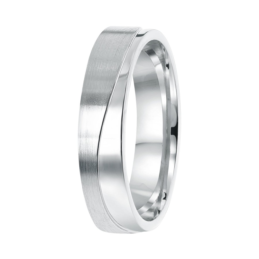 Lucardi Ringe 'Santorini' 925 Silber - silbern 60mm Herren