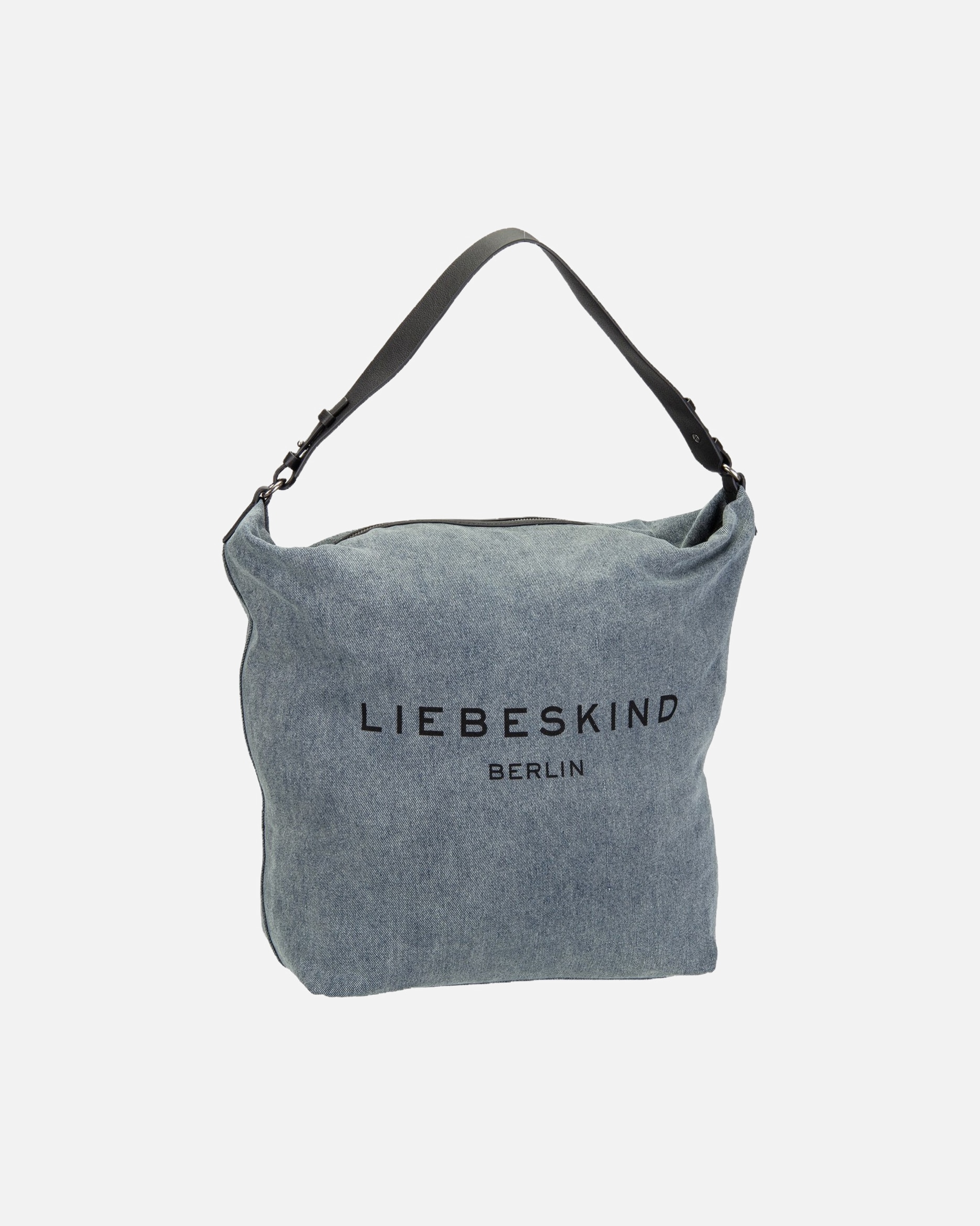 Handtasche für Weiblich Liebeskind Handtasche Clea Hobo L Denim Blue Denim