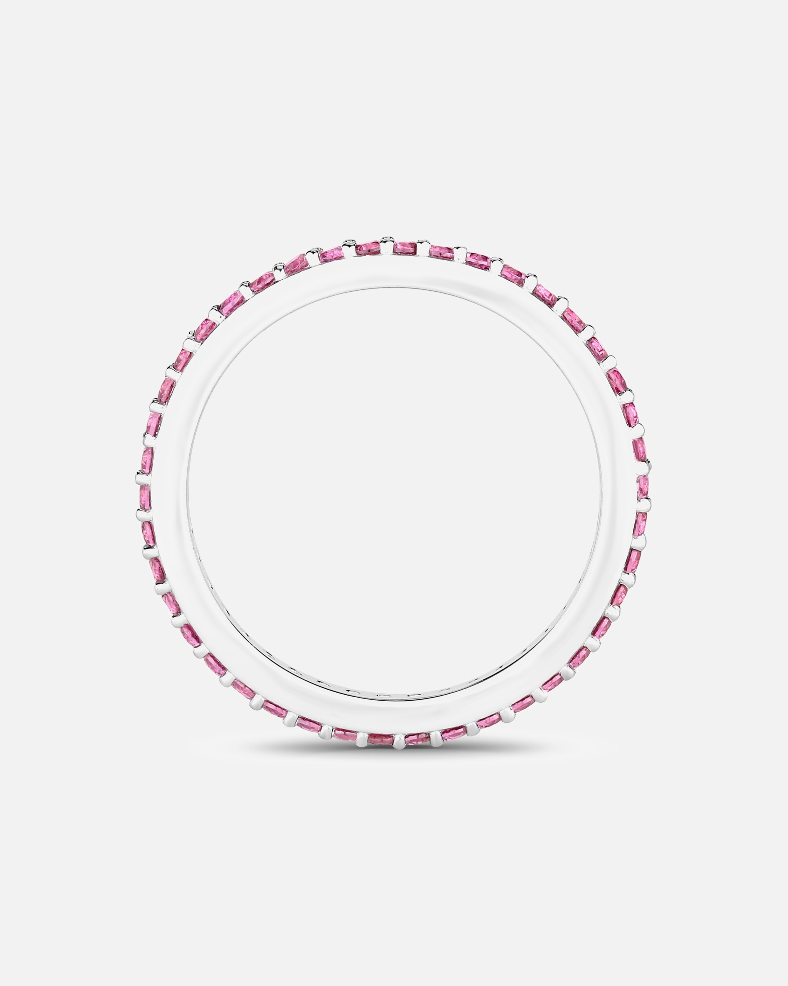 Ring für Weiblich Rafaela Donata Ring aus Sterling Silber in Silber mit Rhodolit 50