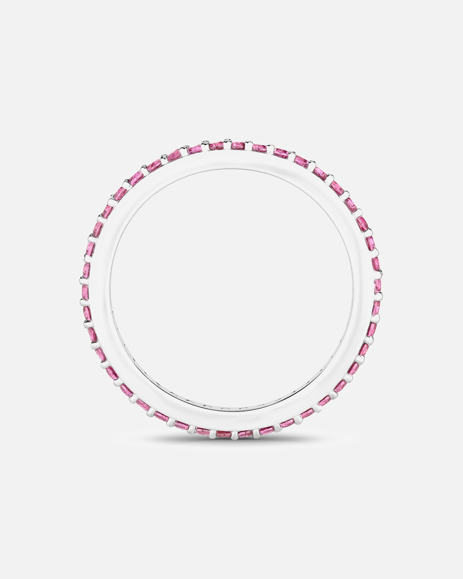 Ring für Weiblich Rafaela Donata Ring aus Sterling Silber in Silber mit Rhodolit 56