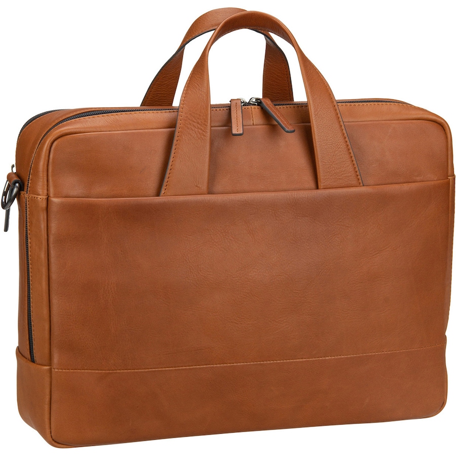Leonhard Heyden Aktentasche Hamburg 7071 Cognac Hellbraun Herren