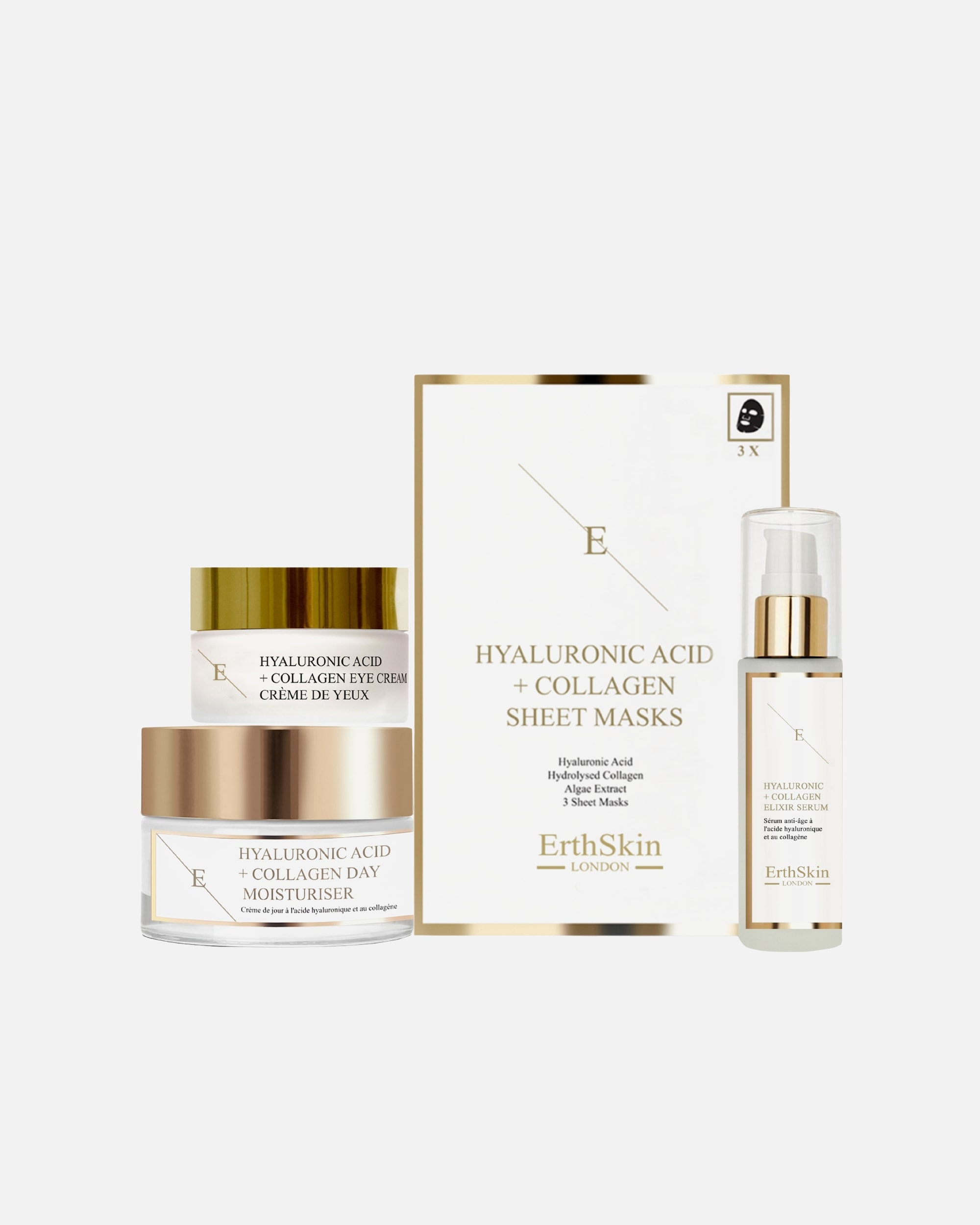 Gesichtspflegeset für Weiblich ErthSkin London Hydra Pro Age Augenpflegeset 1 Stück