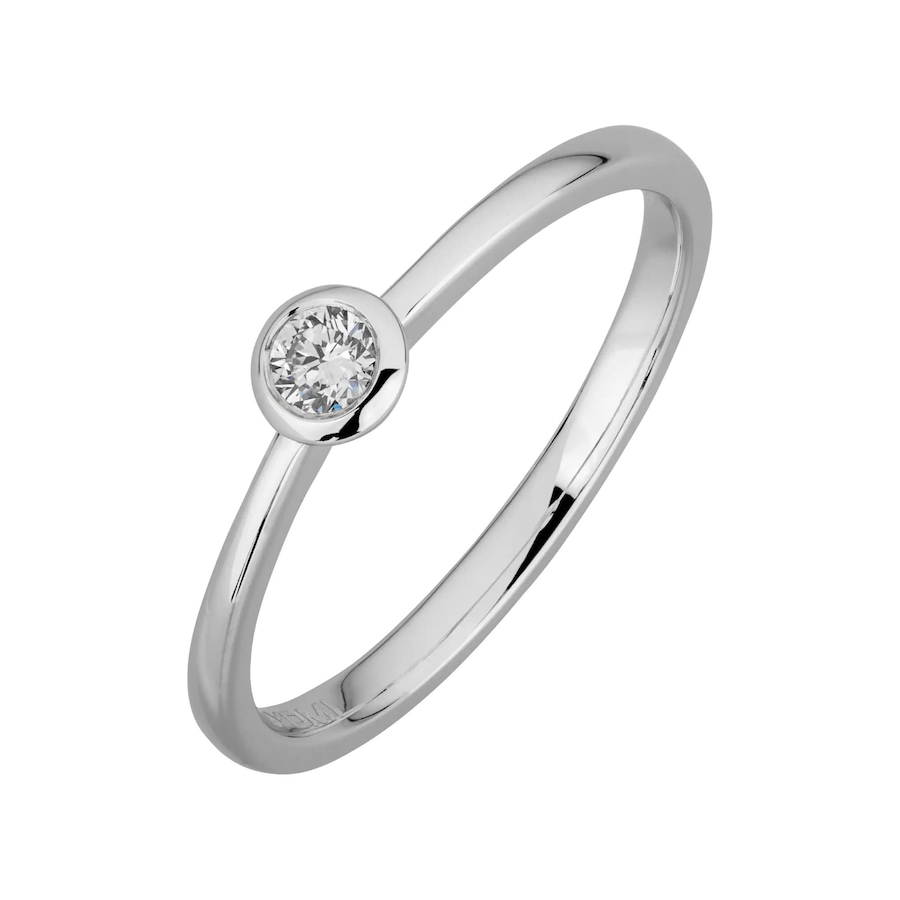 Lyomi Ring 585/- Gold Diamant Lab Grown weiß 0,10ct. 056 (17,8) Damen
