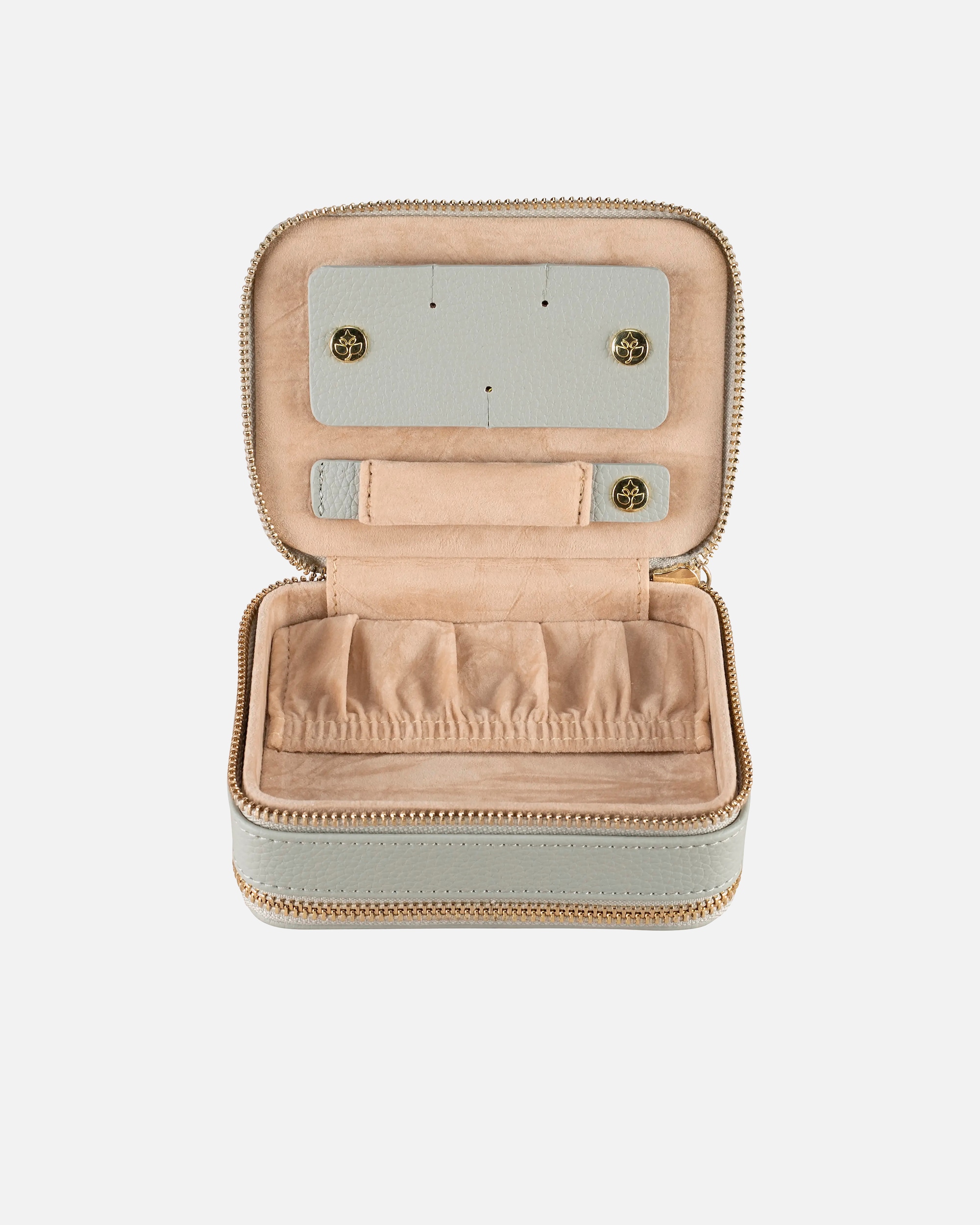 Etui für Weiblich Windrose Schmucketui Aurora S Hellgrau