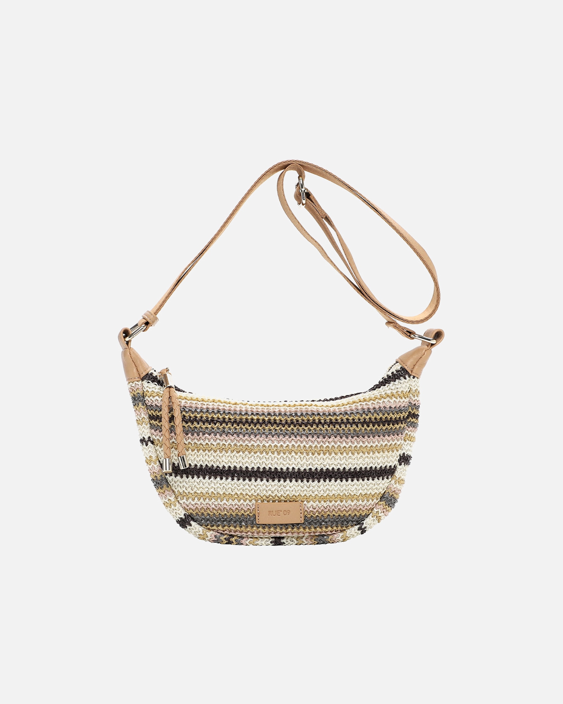 Clutch für Weiblich EMILY & NOAH Umhängetasche E&N Bayonne RUE 09 Beige